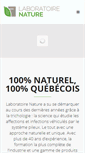 Mobile Screenshot of laboratoirenature.com